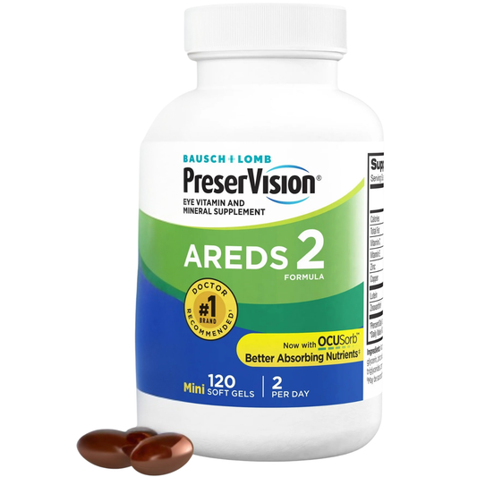 PreserVision AREDS 2 Formula Eye Vitamins 120 Softgels (Pack of 3)
