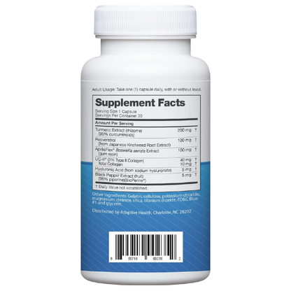 Instaflex Advanced Joint Support with UC-II Collagen & Herbal Blend – 30 Capsules (2 Pack)