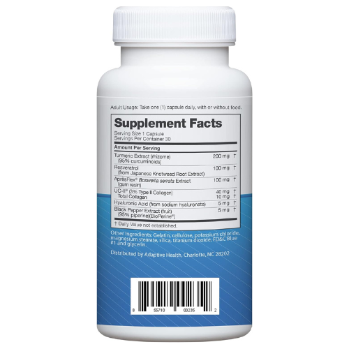 Instaflex Advanced Joint Support with UC-II Collagen & Herbal Blend – 30 Capsules (2 Pack)