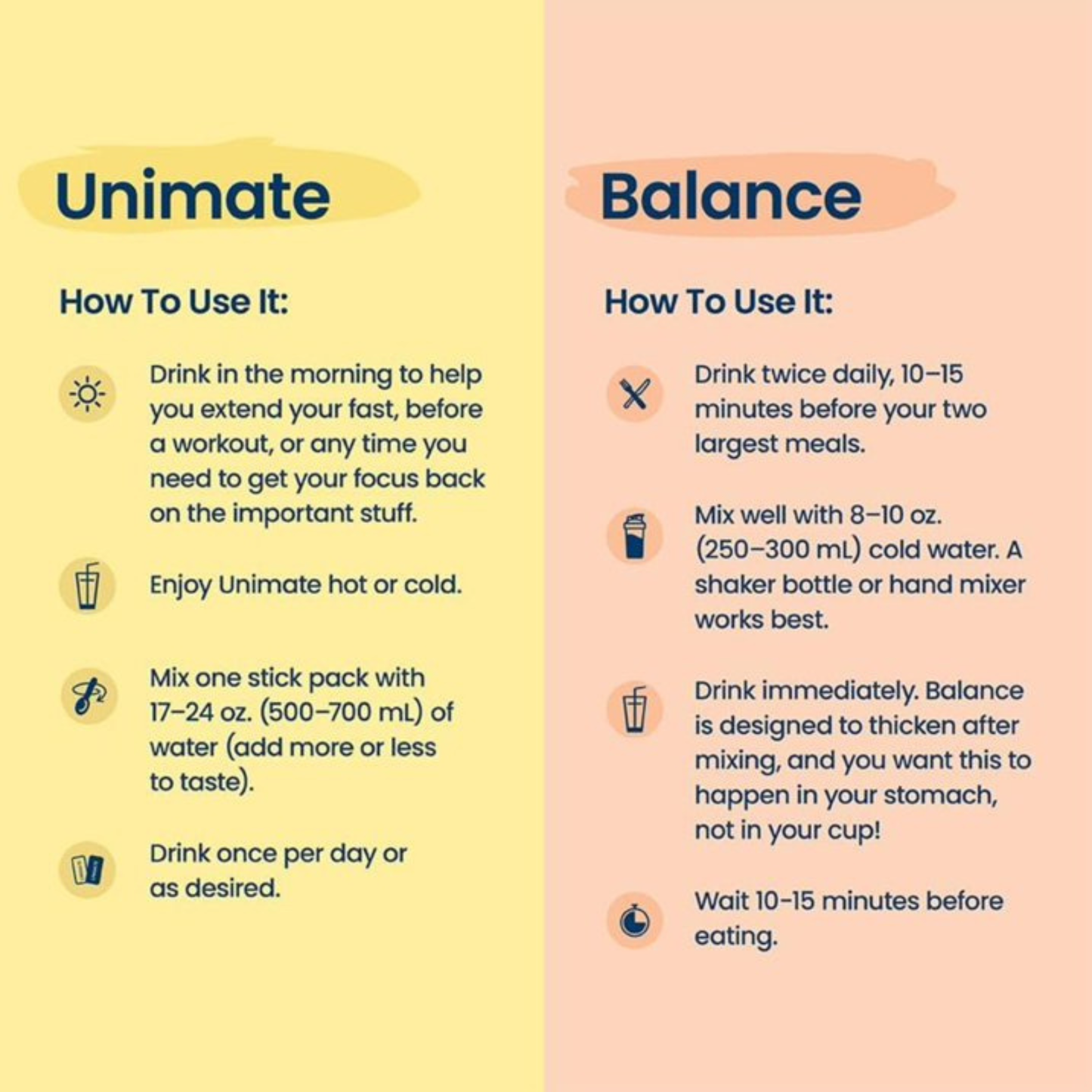 Unicity Balance Natural Orange Flavor 7.65oz 30 Count