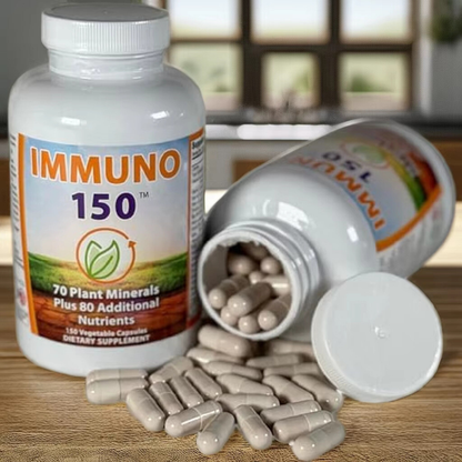 150 Complete Immune Support Supplement 150 Veg Capsules 2 Pack by Immuno