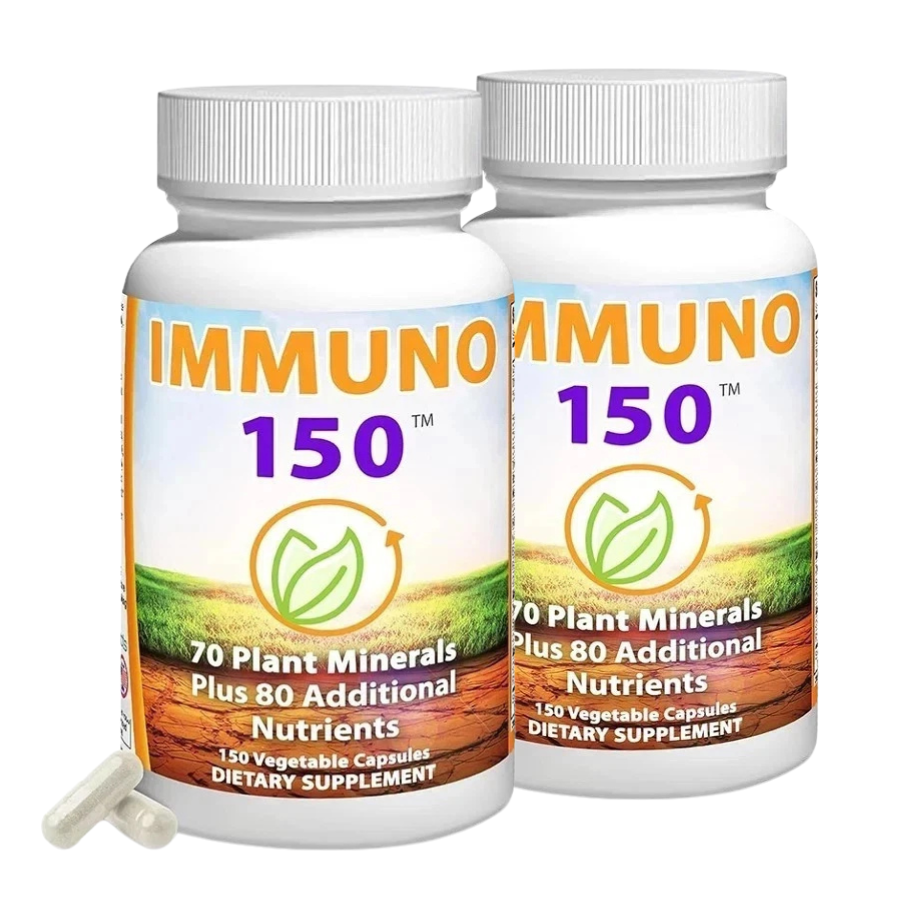 150 Complete Immune Support Supplement 150 Veg Capsules 2 Pack by Immuno